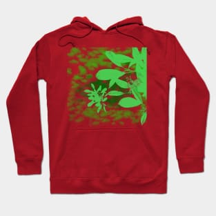 Green leaf Hoodie